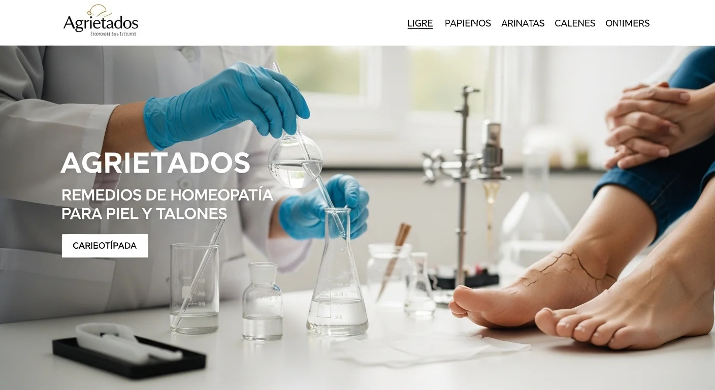 Preparación y uso de Agrietados en tratamientos homeopáticos naturales