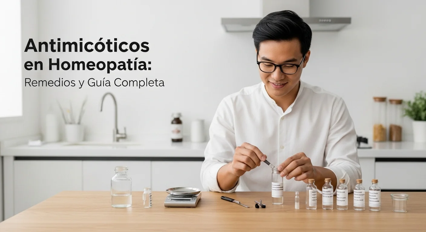 Preparación y uso de Antimicóticos en tratamientos homeopáticos naturales