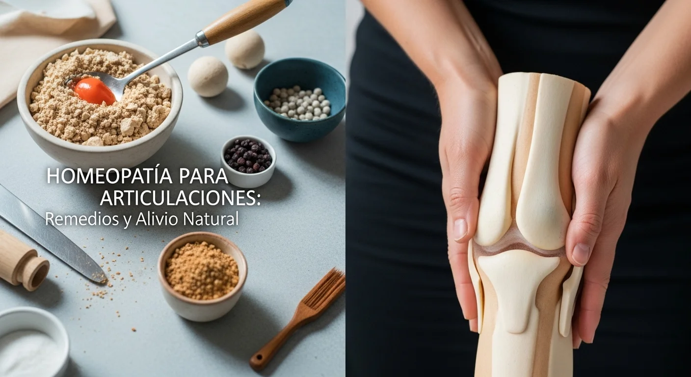 Preparación y uso de Articulaciones en tratamientos homeopáticos naturales