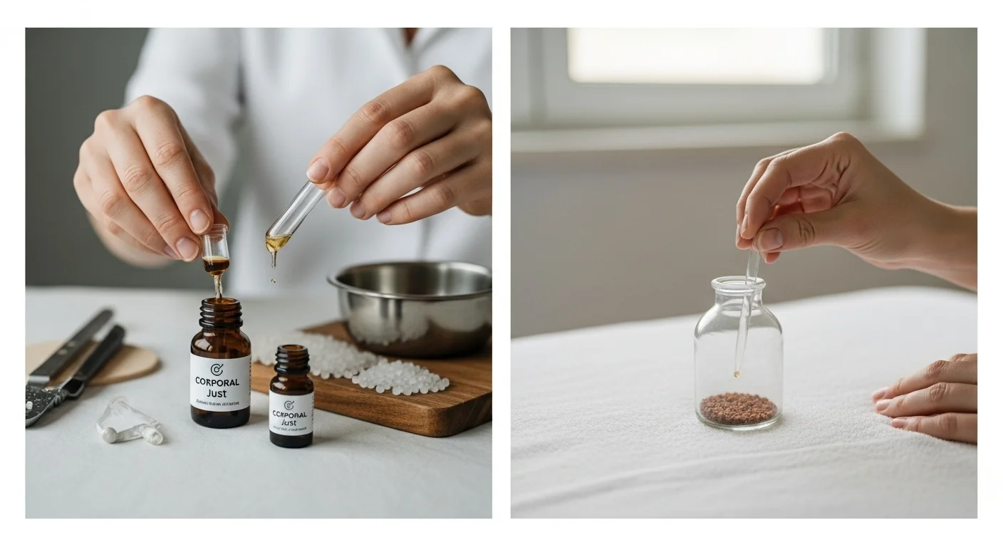 Preparación y uso de Corporal Just en tratamientos homeopáticos naturales