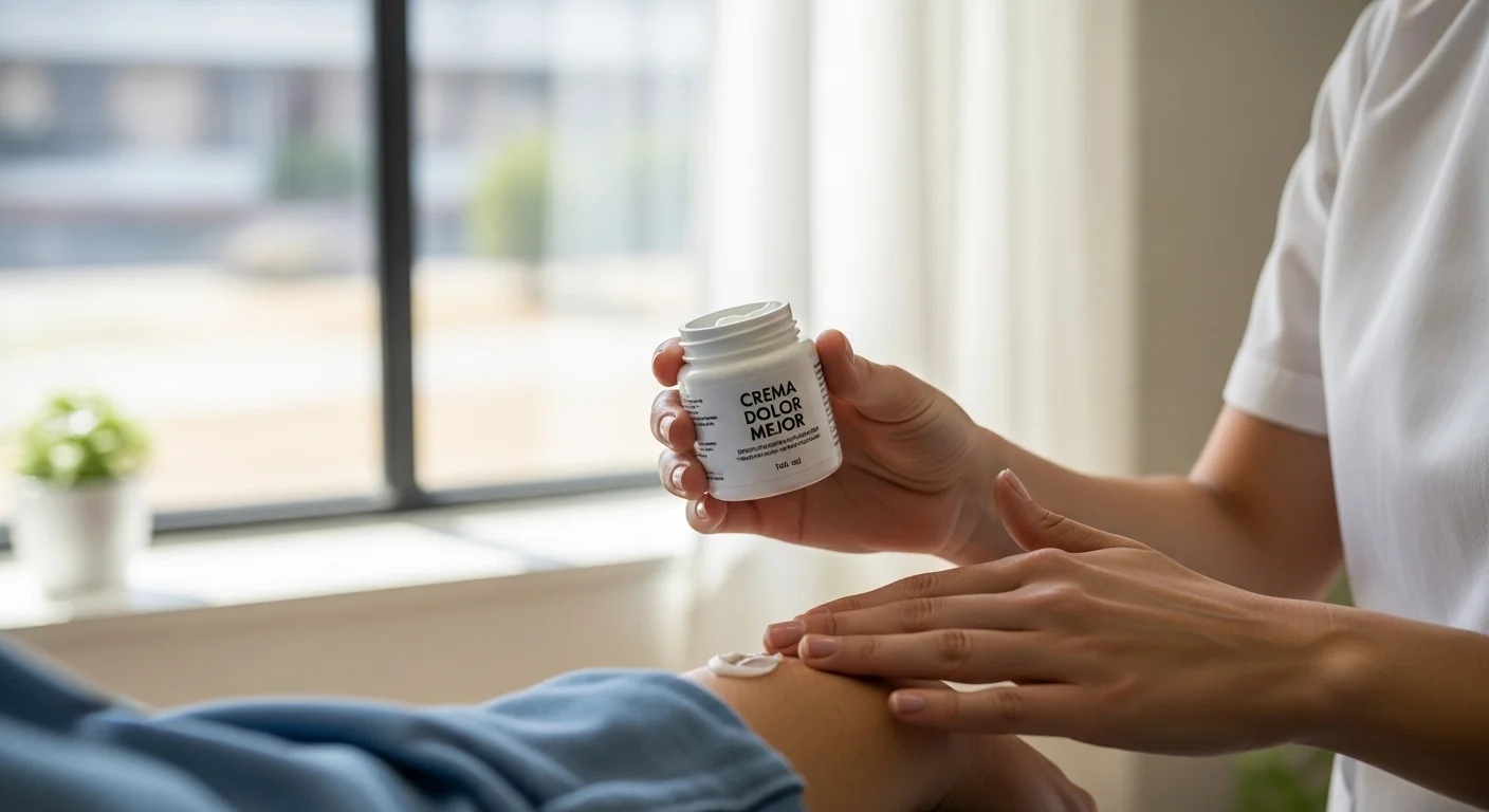 Preparación y uso de Crema Dolor Mejor en tratamientos homeopáticos naturales
