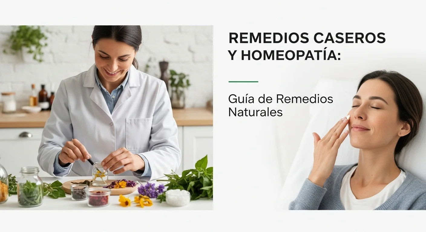 Preparación y uso de Remedios Caseros en tratamientos homeopáticos naturales