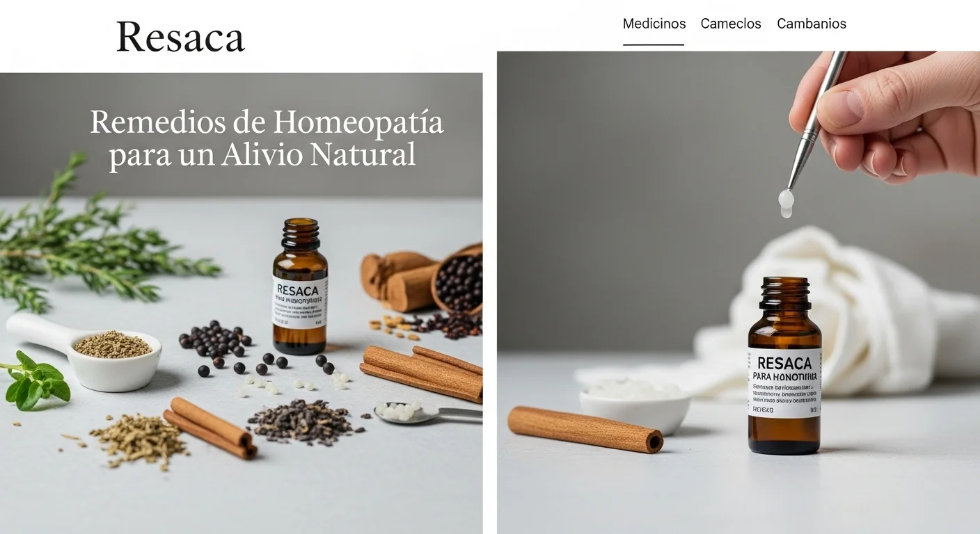 Preparación y uso de Resaca en tratamientos homeopáticos naturales
