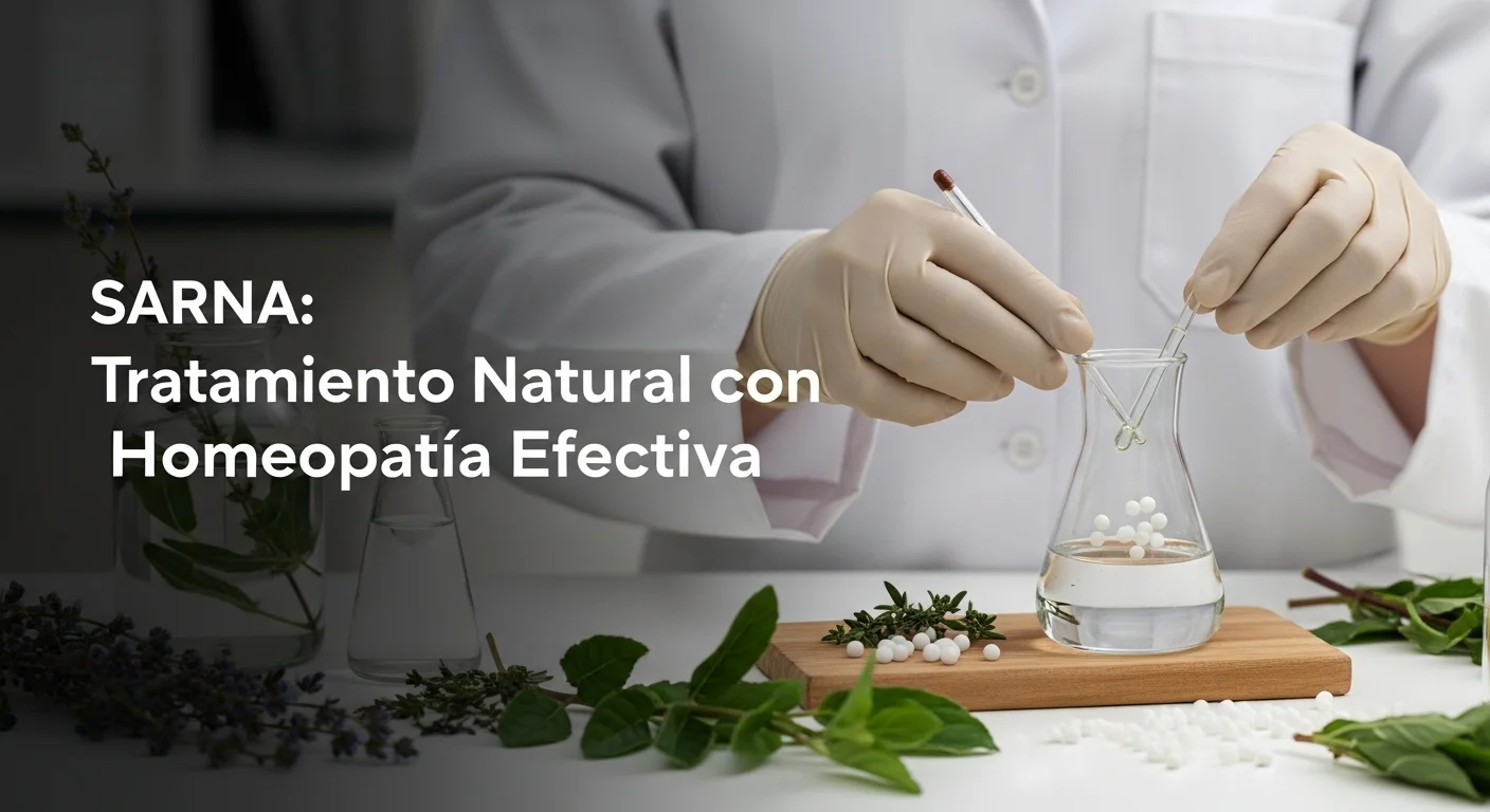 Preparación y uso de Sarna en tratamientos homeopáticos naturales